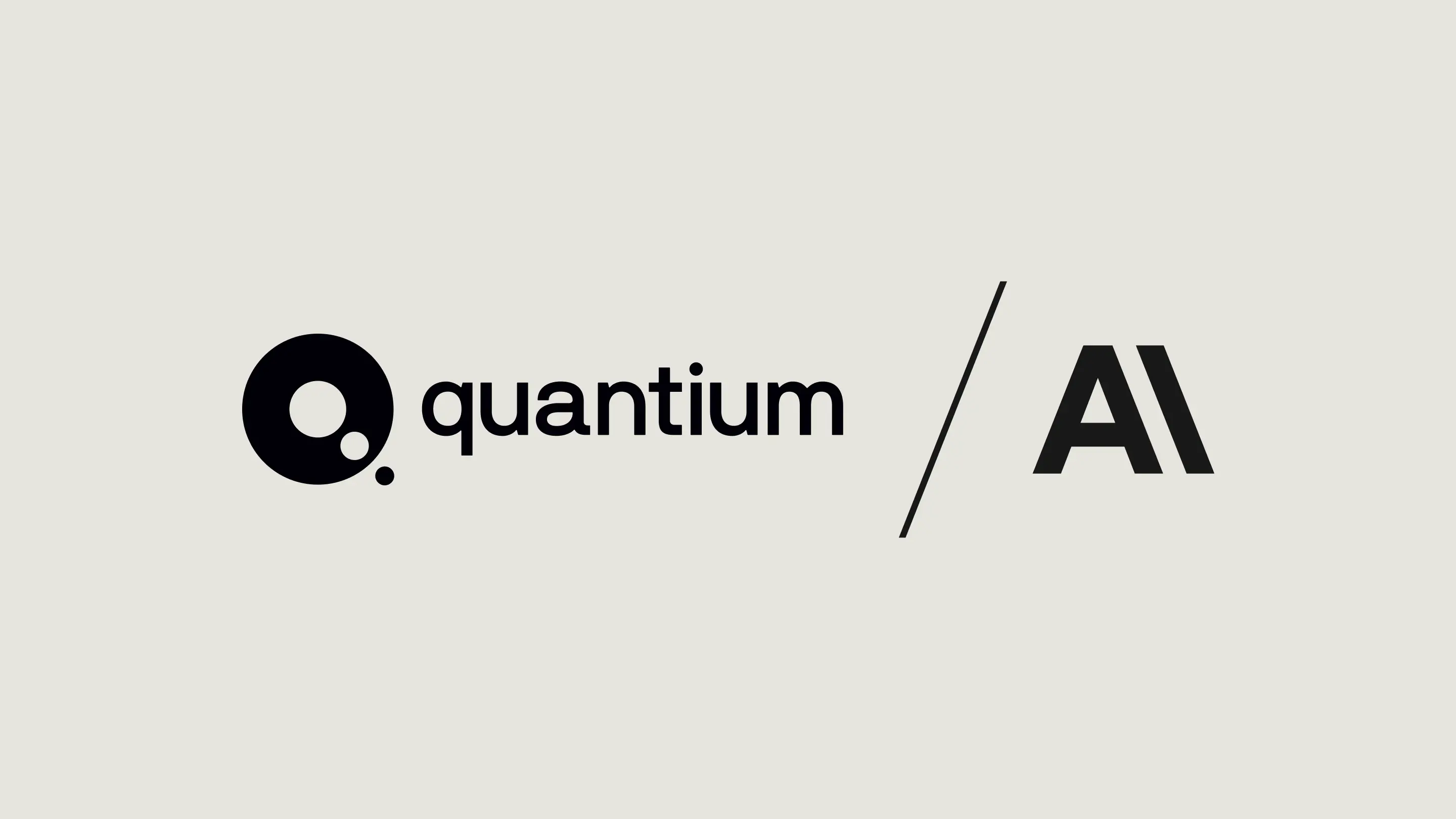 Quantium + Anthropic logo lockup